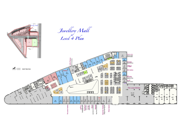 Jewellery Mall Floor Plan - Times City | The Most Luxurious Complex in ...
